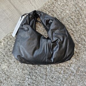 Kassl Editions Anchor Small Oil Coated Hobo Bag